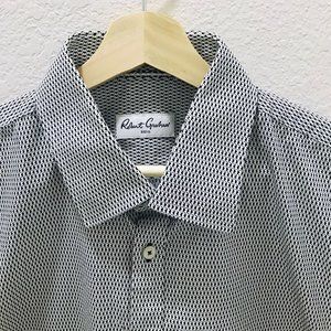 Robert graham long-sleeved cotton button-down shirt Size XL/TG Slightly used.